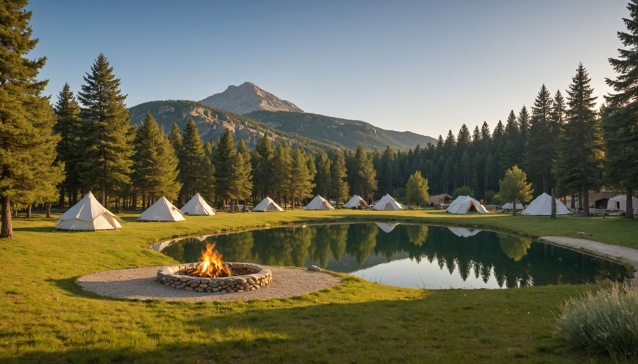 Camping à gréoux-les-bains : une escapade idéale entre nature et bien-être